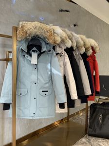 Dersigner Canadian Womens and Mens 90 Percent White Gooses Down Lovers Jackets Coat Autumn Winter Warm Stand Collar Hiking Canada New