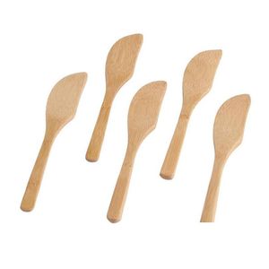 Cheese Tools Wooden Butter Knife Pastry Cream Cake Decorating Fast Sn2998 Drop Delivery Home Garden Kitchen Dining Bar Dhhyr