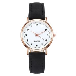 Watch Ladies Watch Fashion Watches Casual Quartz Movement Leather Bracelet WristWatch