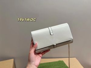 2023 1961WOC TABY MODELOWY BORB TOCK Damska torba projektantowa moda luksusowa torba damska skórzana portfel hobo crossbody torebka damska torebka portfelowa