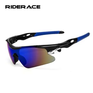 Outdoor Eyewear RIDERACE Sports Men Sunglasses Road Bicycle Glasses Mountain Cycling Riding Protection Goggles Mtb Bike Sun 230921