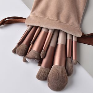 Makeup Brushes 13pc Set Make Up Concealer Blush Cosmetic Powder Brush Eyeshadow Foundation Highlighter Soft Beauty Tool 230922