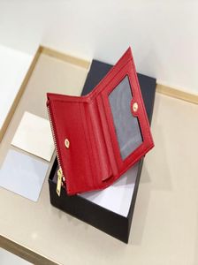 Whole lady popular Multicard bit purse red black pink wallet multicolor coin purse Card holder exquisite women classic zipper1926041