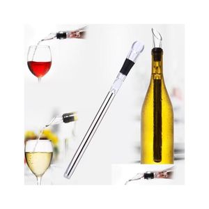 ice buckets and coolers wine chillers stick stainless steel bottle chill cool rod with pourer by sn1295 drop delivery home garden ki dhjam