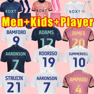 Męskie dresy 23 24 Koszulki piłkarskie 2023 2024 T Roberts Hernandez Harrison James Bamford Raphinha Phillips Rodrigo Football Shirt Fan Version 3xl 4xl Men Add