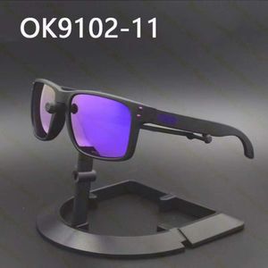 Neue 0akley Designer-Sonnenbrille für Damen, 0akley-Sonnenbrille, Sport-Herren-Sonnenbrille, UV400, hochwertige polarisierte PC-Linse, Revo Tr-90-Rahmen – Oo9102 6gzhk