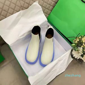 2023-Designer Women's Martin Boots High Heel Snow Dress Cheshire Short Rain Boots Sports Shoes Casual Leather Rubber