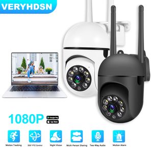 Câmeras IP 1080P WIFI Câmera de Vigilância Ao Ar Livre Vídeo Auto Rastreamento CCTV PTZ Detecção de Movimento À Prova D 'Água Visão Noturna 230922