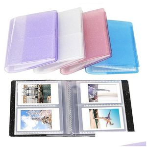 Altro Home Decor 64 tasche Libro Album per Fujifilm Instax Instant Mini 11 9 8 7S 70 25 50S 90 Film 3/4 pollici P O Carta 20220825 Dro Dhfmx