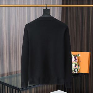 Sweaters Luxury Mens Womens Designer Sweater Gradient Jacquard Letters Mens Fashion Paris T Street Long Sleeve MXXXL V30