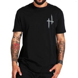 Magliette da uomo Hunt Showdown Lonely Howl Logo Camicia in cotone manica corta Homme Camiseta Tops T-shirt classica per videogiochi