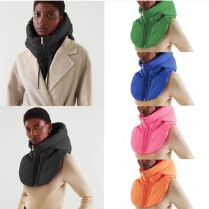 Beanie/Skull Caps Winter Ultralight Down Hooded Hats For Women Men Warm Ring Scarf Balaclava Hat Neck Zippper Drawstring Coat Scarf Short Tank Top 230921