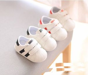 First Walkers Classic Kids Boy Girl Floor Shoes Autumn Fashion Strip