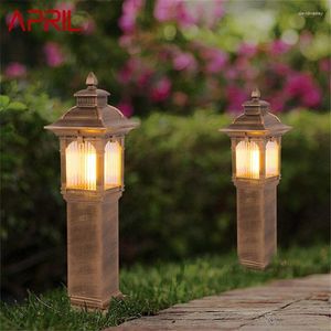 Lawn Lamp Outdoor LED Waterproof Modern Patio Garden Light For Home Porch Villa Post