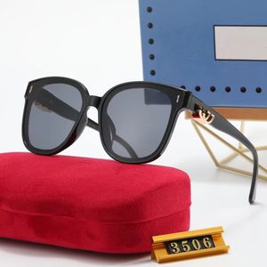 Designer-Sonnenbrillen für Männer und Frauen, modische, klassische Sonnenbrille, luxuriöse polarisierte Piloten-Übergroße-Sonnenbrille, UV400-Brille, PC-Rahmen, Polaroid-Objektiv S3506