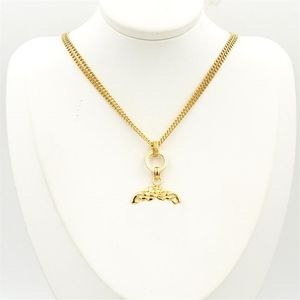 A DITA colares reproduções oficiais pingente de luxo pingente de qualidade superior 2021 novo para mulheres homens design de marca de ouro 18k pingentes e325i