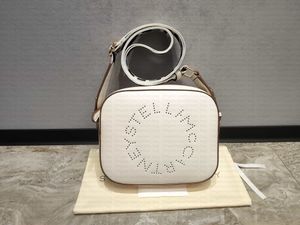 Mode Stella McCartney 2024 Kameratasche Luxus Frauen Umhängetasche Brief Kontrast Schultergurt mit Karte Designer Tasche