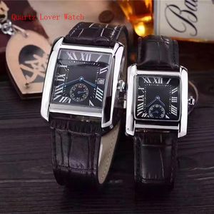 Top selling men and women watches quartz movement leather strap watch good quality lover watch gift for your lover waterproof291h