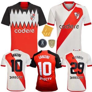 2023 2024 River Plate maglia da calcio casa lontano 3 LANZINI FERNANDEZ BARCO Palavecino BORJA 23 24 M. SUAREZ DE LA CRUZ LIBERTADORES maglie da calcio