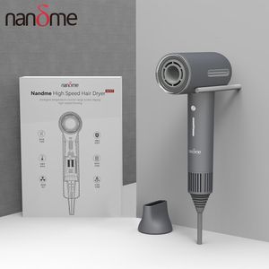 Hair Dryers Nandme NH07 High Speed Dryer Powerful Low Noise Quick Dry Negative Lonic Blow Long Care Multi function 230923