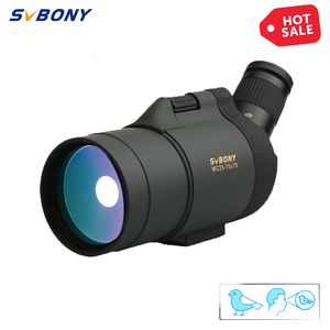 Telescopes SVBONY Astronomical Telescope SV41 Spotting Scope 25-75x70 MAK powerful FMC BAK4 Waterproof camping equipment for Birdwatching 230923