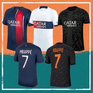 23/24 Versão do jogador MBAPPE Soccer Jersey 2023 PSGs O.DEMBELE camisa VERRATTI ICARDI WIJNALDUM MARQUINHOS GANA FLORENZI KOLO MUANI Uniformes de futebol