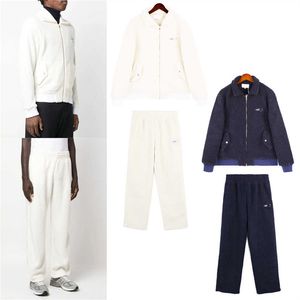 Projektant mody mężczyzn luksusowy dressuit dwupoziomowy haft damski dres dresowy jogging mandatowa kurtka i spodni