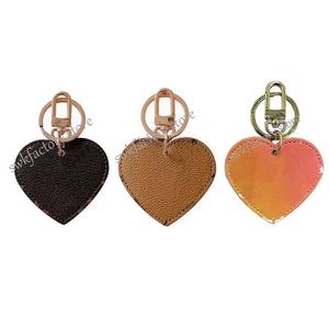 WomenKeychain heart Key ring Cute PU Chain Bag Charm Boutique Car Holder Design KeyRing Accessories 9 colors