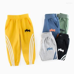 Trousers Retail Sale Cotton Pants For 2-9 Years Old Solid Boys Girls Casual Sport Jogging Enfant Garcon Kids Children