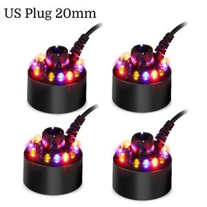 Outros suprimentos para festas de eventos 24pcs fabricante de névoa ultrassônica Fogger decoração de Halloween ornamento fonte de água lagoa nevoeiro atomizador umidificador de ar com adaptador USB 230923