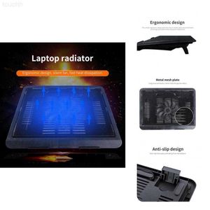 Laptop cooling pads Delicate Silent Gaming Notebook Cooler Laptop Cooling Stand Portable USB Powered L230923