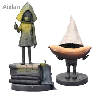 Dekorativa objekt Figurer 10cm Nomes Figur Little Nightmares Mini Collection Six Maya Yamaoka PVC Action Collectible Model Doll Gift 230923