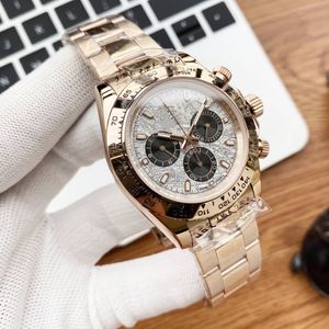 Relógio de cerâmica de aço inoxidável designer Watchsc Relógio automático masculino com caixa de aço inoxidável multi-dial impermeável luminoso clássico pulseira de borracha generosa