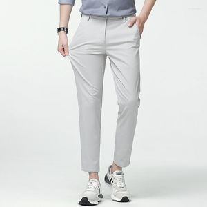 Abbigliamento di qualità jeans da uomo | Pantaloni casual da uomo a nove punti 2023 Primavera Business Pendolarismo Abito per piedi piccoli Vestibilità slim