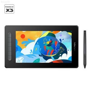 Canetas para tablets gráficos XPPen New Artist 10 2nd Pen Graphic Tablet Monitor Desenho Tablet Display 127% sRGB 8192 Suporte de nível Windows mac Android L230923