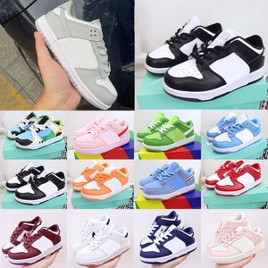Designer 2023 Kids Trainers Baby Shoes For Boys Girls Sport Chunky Low Cows Green Pink Boy Girl Athletic Outdoor Children Sneaker Size Eur 22-35