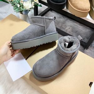 Kobiety mini 5854 buty śnieżne mody kasztanowe oryginalne buty maksymalne ciepłe grube botki na zewnątrz