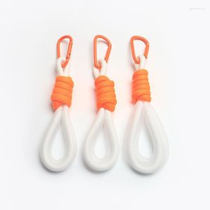 Keychains Creative Gifts Shoe Laces Bag Charm Keyring Knitting Key Ring Trendy Carabiner Chain Accessorie Hanging Cord smycken