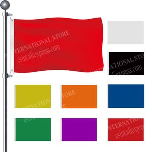 Outros suprimentos para festas de eventos Bandeira branca Banner de cor sólida em branco Preto Laranja Amarelo Azul Purp 90 x 150 cm 3 5 pés Furos de metal personalizados Ilhós 230923