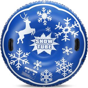 Fiocco di neve per slittino Elk snow tube Slitta in PVC gonfiabile per auto da sci grande anello di montaggio motoscafo 230922