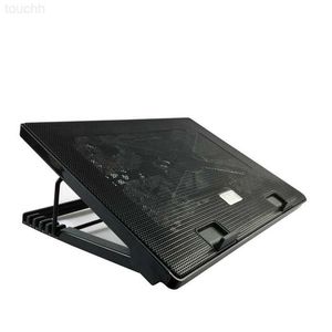 Dizüstü Bilgisayar Soğutma Pedleri Profesyonel Harici Dizüstü Soğutma Pad Slayt Koşullu Stand Defter Serin Fan CPU Sabit Disk Soğutucu L230923