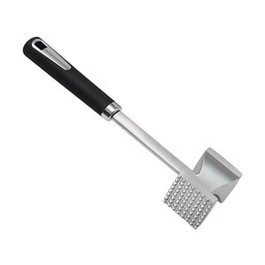 Köttfjäderfäverktyg ömma mallet hammare punder fläsk biff verktyg stål rostfritt kök metall masher hem grilla press sond godis potten 230922