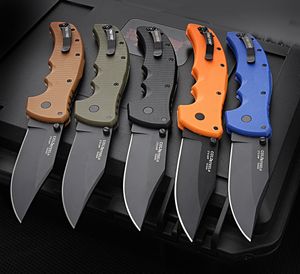 Nowy przylot zimny stal Recon 1 Składanie kieszonkową Wysoka twarda twarda d2 stalowa na zewnątrz kemping noże taktyczne EDC Hunting Multitool Knife 403