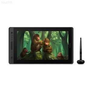 Grafische tablets Pennen Huion Grafische monitor Kamvas Pro 16 Tekentabletscherm 15,6 inch digitale tablets Tekendisplay met batterijloze styluspen L230923