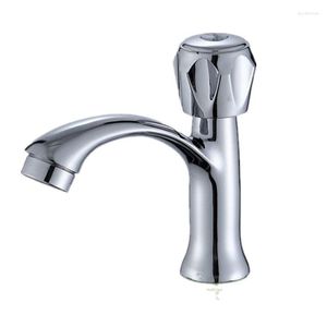 Bathroom Sink Faucets Four Corner Vertical Vegetable Basin Kitchen Faucet Single Cold Water Nozzle