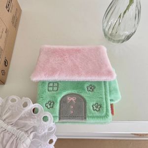 Affärskortfiler Original Design Kawaii Dream House Binder Plush Kpop Pocard 3 Hole Collect Book Idol Po Card Holder Album Stationery 230923