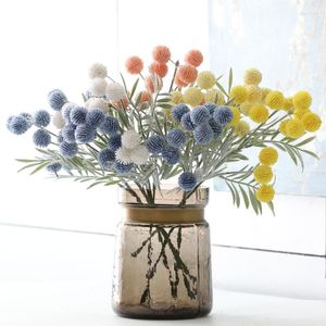 Decorative Flowers Plants Realistic Artificial Bonsai Spiraea Japonica Beautiful Home Garden Decorate