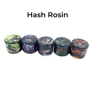 Hash-Rosin-Wachs-Glas, 2 g, Veilchen-Gläser, Dab-Behälter, Konzentrat-Verpackung