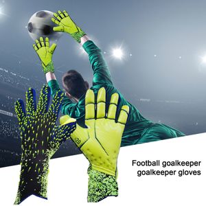 Sporthandskar förtjockad fotbollsmålvakthandskar Predator Keeper's handskar män barn målvakt barn fotbollsträning guantes de portero 230922