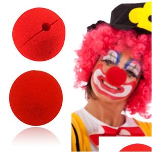 Altri articoli per feste per eventi Naso in schiuma Circo Clown Maschera comica Accessorio natalizio Costume Vestito magico Prop Consegna a domicilio Giardino domestico Fe Dh5Z3